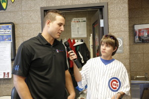 Aaron Hanania interviews Cubs First Baseman Anthony Rizzo July 26, 2015