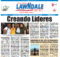 Lawndale News Newspaper, Page 1 story in Spanish on "The King's Pawn" published July 19, 2018.